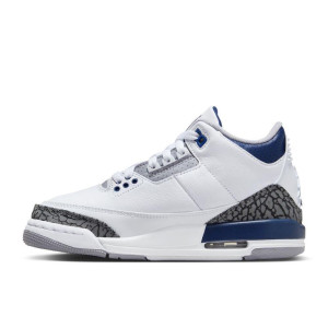 Air Jordan 3 Retro Kids Shoes ''Midnight Navy'' (GS)