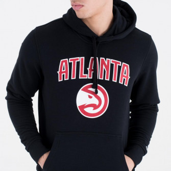 New Era NBA Atlanta Hawks Team Logo Hoodie ''Black''