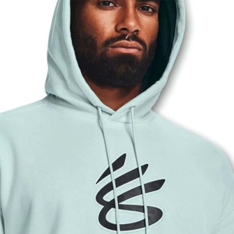 UA Curry Big Splash Graphic Hoodie ''Fuse Teal''