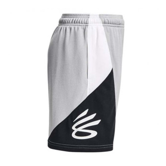 UA Curry Splash Kids Shorts ''White''