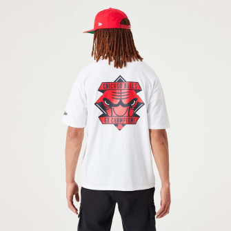 New Era NBA Chicago Bulls Championship T-Shirt ''White''