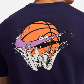 Nike Dri-FIT Graphic Basketball T-Shirt ''Purple Ink''