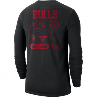 Nike NBA Courtside Element Chicago Bulls Shirt ''Black''