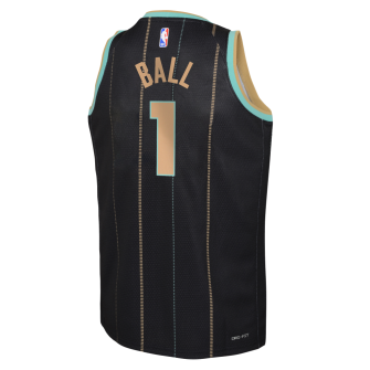 Air Jordan NBA Charlotte Hornets City Edition Swingman Kids Jersey ''LaMelo Ball''