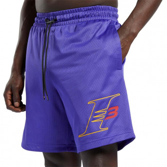 Rebook Classics Allen Iverson i3 Basketball Shorts ''Fearless Purple''