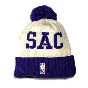 New Era NBA Sacramento Kings Knit Hat ''White''