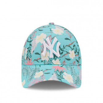 New Era MLB Floral New York Yankees 9Forty Women's Cap ''Turquoise''