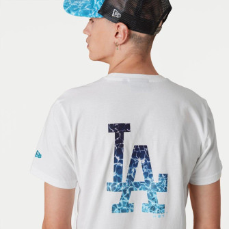 New Era MLB Logo Infill LA Dodgers T-Shirt ''White''