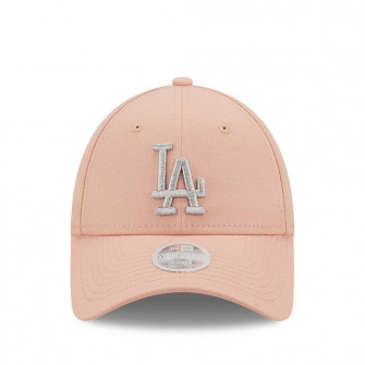 New Era MLB Metallic Logo LA Dodgers 9Forty Women's Cap ''Pink''