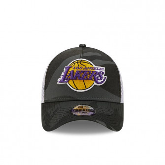 New Era NBA Camo LA Lakers 9 Forty Kids Trucker Cap ''Black'' (4-6 YRS)
