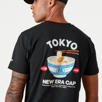 New Era Noodles Food Graphic T-Shirt ''Black''
