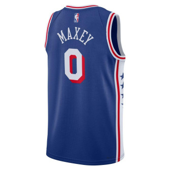 Nike NBA Philadelphia 76ers Icon Edition Swingman Jersey ''Tyrese Maxey''