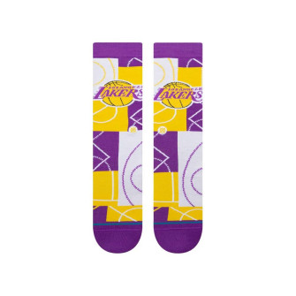 Stance NBA LA Lakers Zone Crew Socks ''Purple''