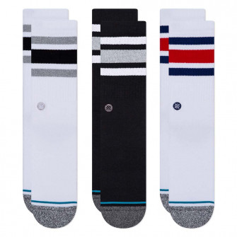 Stance The Boyd 3-Pack Socks ''White/Black''
