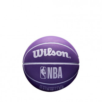 Wilson NBA Team Dribbler Los Angeles Lakers Mini Ball ''Purple''