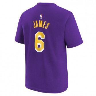 Nike NBA Los Angeles Lakers Lebron James T-Shirt ''Purple''