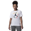 Air Jordan Fuel Up Graphic Kids T-Shirt ''White''