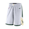 Nike NBA Milwaukee Bucks Swingman Shorts ''White''