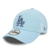 New Era Los Angeles Dodgers Home Field 9FORTY Trucker Cap "Pastel Blue"