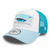 New Era Summer Mykonos Trucker Cap "Pastel Blue"