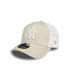 New Era New York Yankees League Essential Stone Trucker Kids Cap "Cream"