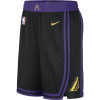 Nike NBA City Edition Los Angeles Lakers Shorts ''Black''