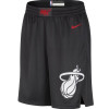 Nike NBA City Edition Miami Heat Shorts ''Black''