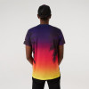 New Era Coastal Heat AllOver Los Angeles Lakers T-Shirt ''Sunset Fade''