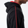 New Era Chicago Bulls Striped Hoodie ''Black''