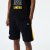 New Era NBA LA Lakers Tape Shorts ''Black''