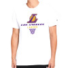 New Era Los Angeles Lakers Basket Graphic T-Shirt ''White''