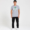 New Era Boston Celtics Basket Graphic T-Shirt ''Grey''