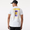 New Era NBA LA Lakers Repeat Logo T-Shirt ''White''