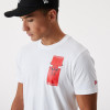 New Era NBA Chicago Bulls Repeat Logo T-Shirt ''White''