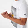 New Era NBA LA Lakers Photographic T-Shirt ''White''