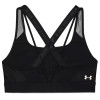 UA Project Rock Crossback Mid Sports Bra ''Black''