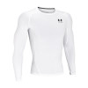 UA HeatGear Longsleeve Compresion Shirt ''White''