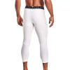 UA HeatGearTM Compression 3/4 Tights ''White''