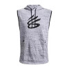 UA Curry Brand Sleeveless Hoodie ''Grey''