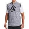 UA Curry Brand Sleeveless Hoodie ''Grey''