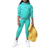 Air Jordan Essentials Fleece Hoodie and Pants Kids Set ''Aquamarine''