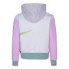 Air Jordan Jumpman x Nike Flowerchild Girls Hoodie ''White/Pink''