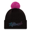 New Era NBA Miami Heat City Edition Knit Hat ''Miami Vice''