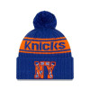 New Era NBA 2021 Draft NY Knicks Cuff Beanie ''Blue/Orange''