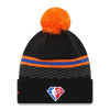 New Era NBA75 City Edition New York Knicks Beanie ''Black/Orange''