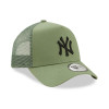 New Era MLB New York Yankees A-frame Trucker Cap ''Khaki''