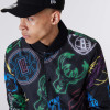 New Era NBA All Over Print Bomber Jacket ''Black''