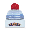 New Era NBA Denver Nuggets City Edition Knit Hat ''Blue''