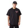 New Era NBA Chicago Bulls Infill Team Logo T-Shirt ''Black''