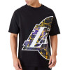 New Era NBA Los Angeles Lakers Large Team Logo T-Shirt ''Black''